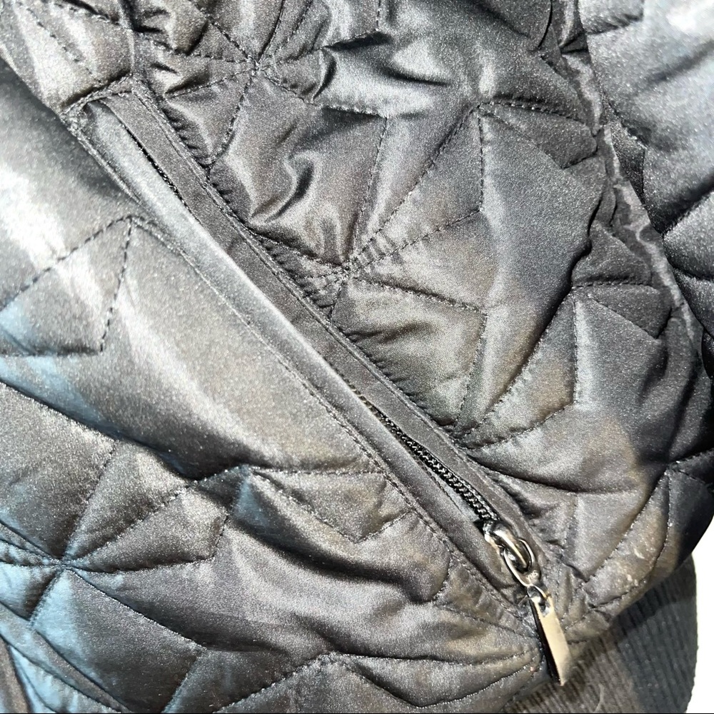New York & Co Puffy Black Coat Size Jr Large - Picture 3 of 10